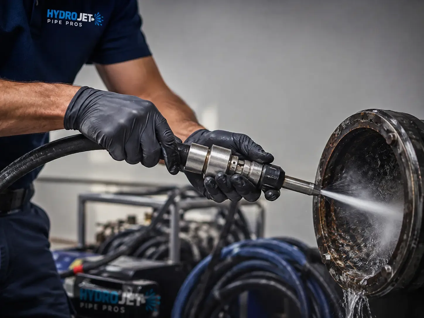 Hydro Jet Pipe Descaling in Arlington, OR
